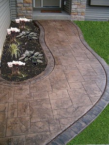 Béton estampé modèle Ashlar